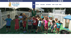 Desktop Screenshot of littleduckdayschool.com